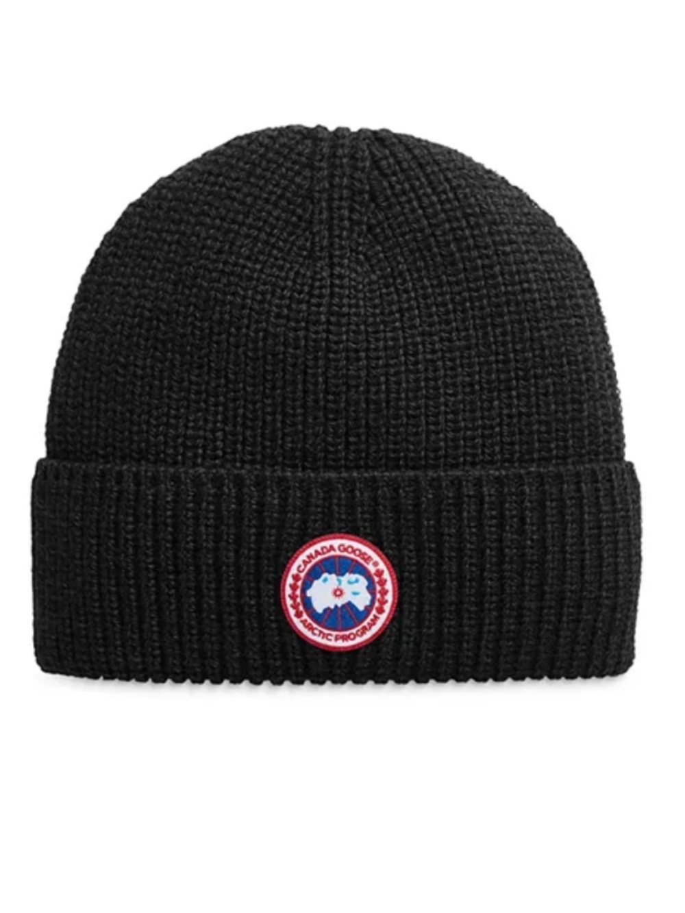 Canada goose arctic disc rib toque knit hat